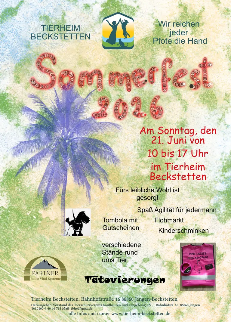 Tierheim Beckstetten Sommerfest